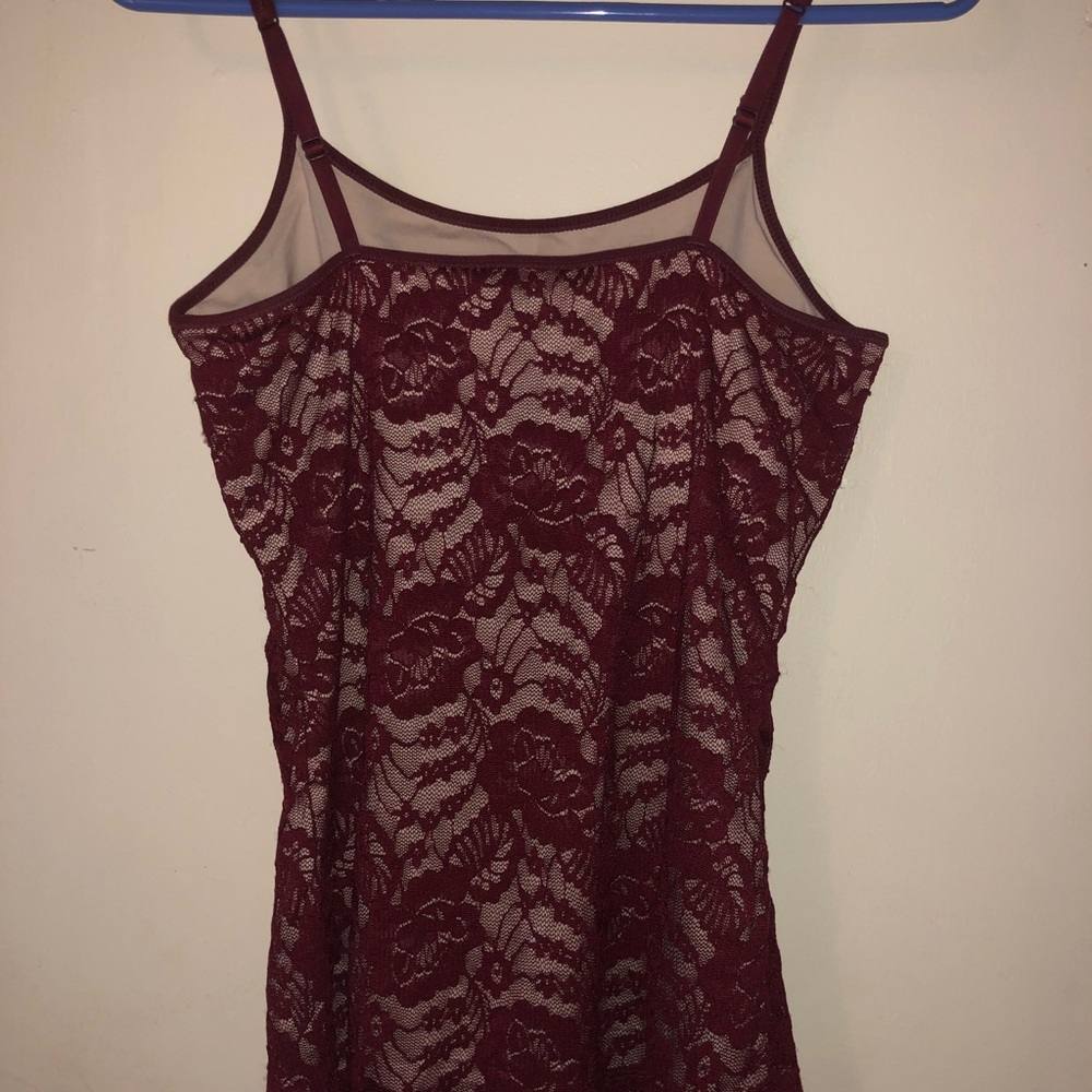 Lace Camisole w/shelf bra